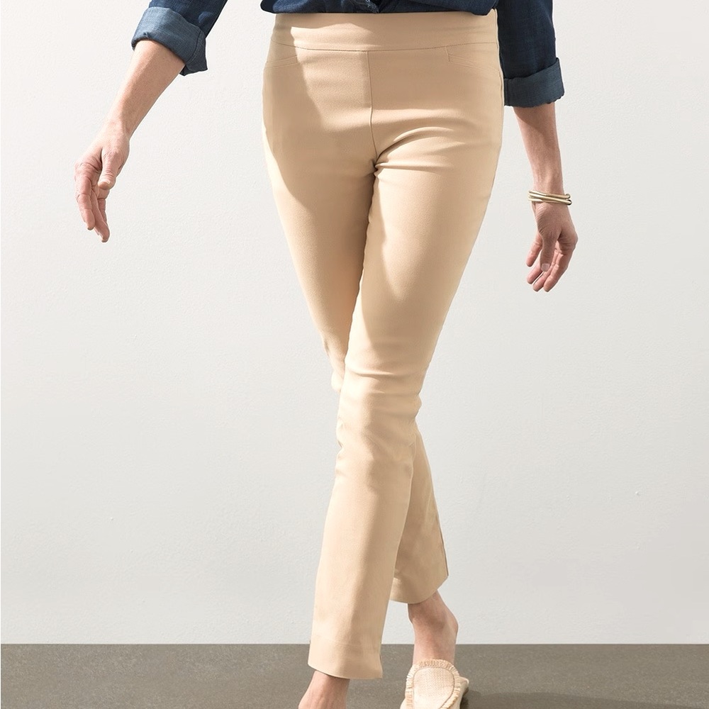 Chico’s Brigitte Slim Leg Cropped Pant 3P/16P